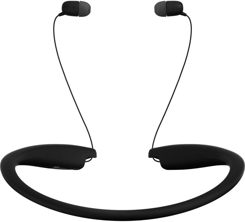 Photo 1 of Tone Style HBS-SL5 Bluetooth Wireless Stereo Neckband Earbuds Tuned by Meridian Audio,Black, 2.3
