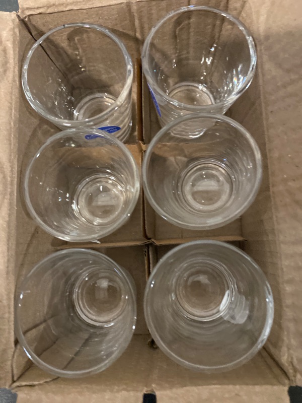 Photo 4 of Isaac Mizrahi Shot Glasses | Set of 6 Shot Glasses for Liquor & Spirits, 3.8 Ounces, Clear | Bar Drinkware Gift Set for Men & Women, Wedding Favors, Groomsmen & 21st Birthday | (Lille Design)
