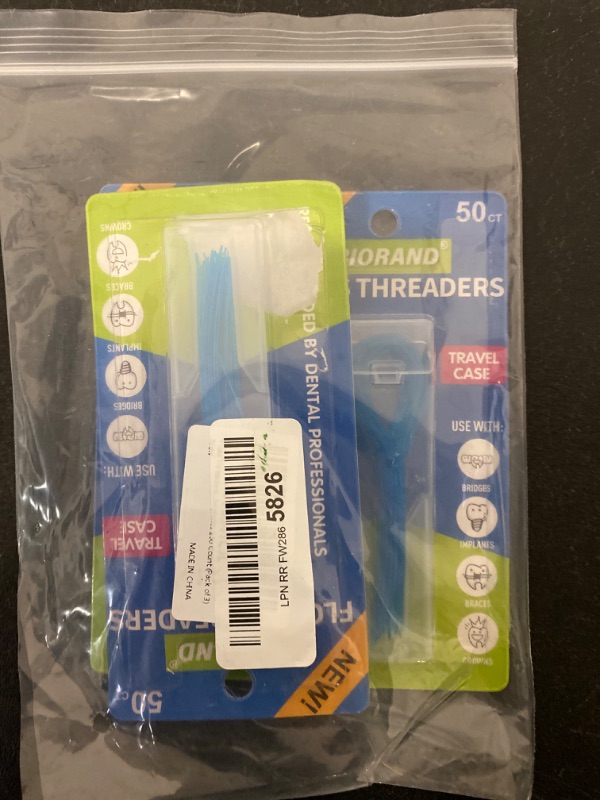 Photo 3 of Floss Threaders, 50 Count (Pack of 3)
