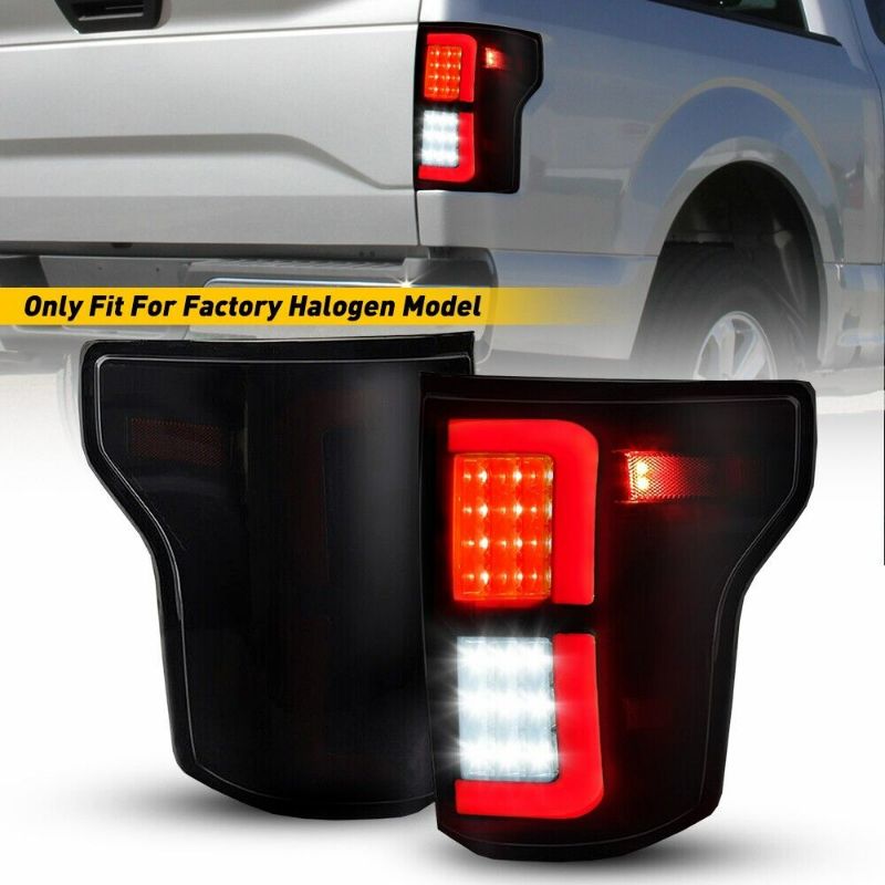 Photo 1 of LED Tail Light For Ford F150 2015-2019 2020 Pickup LH RH Side Rear Lamp W/ Bulbs
