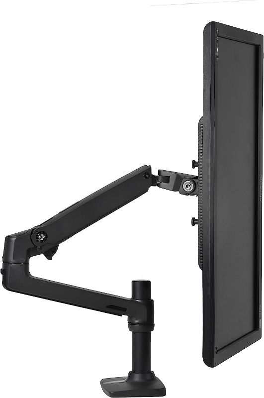 Photo 4 of Ergotron – LX Premium Single Monitor Arm, VESA Desk Mount – for Monitors Up to 34 Inches, 7 to 25 lbs – Matte Black
