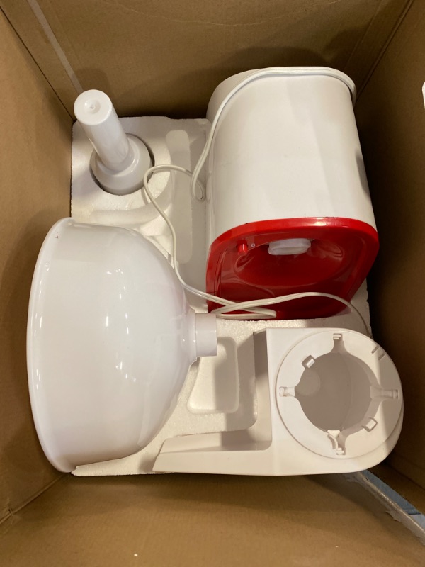 Photo 6 of Weston Brands Deluxe Electric Tomato Strainer and Sauce Maker | Easy to Operate Vegetable & Fruit Juicer Machine Juice Extractor With 3 Stainless Straining Screens | Easy to Clean and Dishwasher Safe-    MAY BE MISSING PARTS
