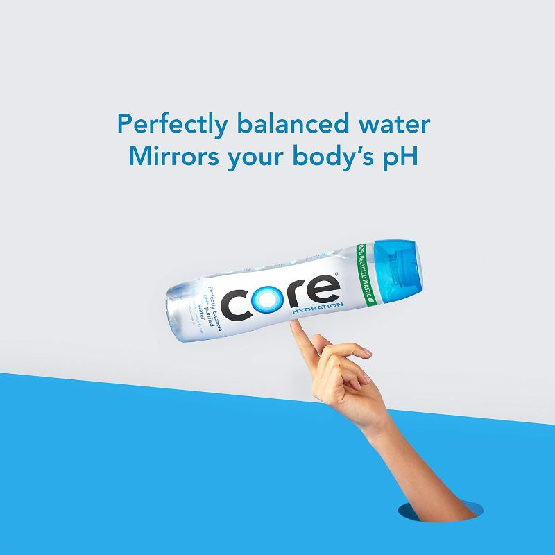 Photo 1 of CORE Hydration Perfect 7.4 pH Nutrient Enhanced Water, 20 Ounce (Pack of 10)
