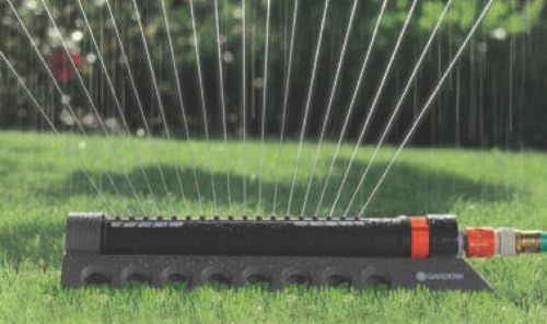 Photo 4 of Gardena Comfort 3900-Square Foot Aqua Zoom Oscillating Sprinkler, Made in Germany
