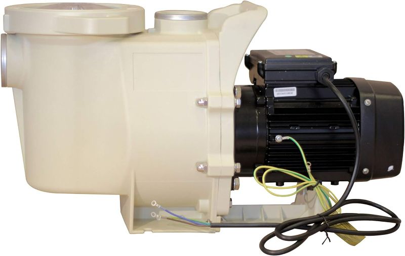 Photo 1 of FibroPool 3 HP Swimming Pool Pump for In Ground Pools and Spas - 3.0 Horsepower - Designed in the USA - High Efficiency Single Speed Motor With Clear Top Lid - FP300- BOX HAS BEEN OPENED/ MAY BE MISSING PARTS