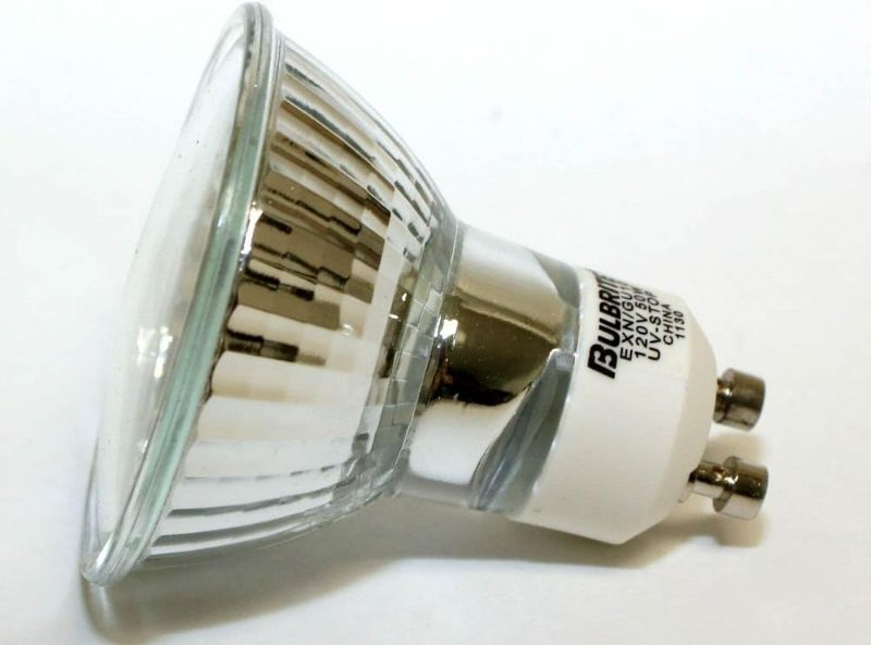 Photo 2 of Bulbrite 620150 - EXN/Gu10 - 50 Watt GU10 Based MR16 Halogen Flood Light Bulb, 120 Volt
