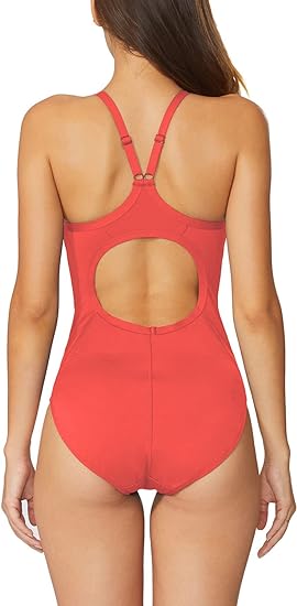 Photo 2 of BALEAF Women's Athletic Training Adjustable Strap One Piece Swimsuit
