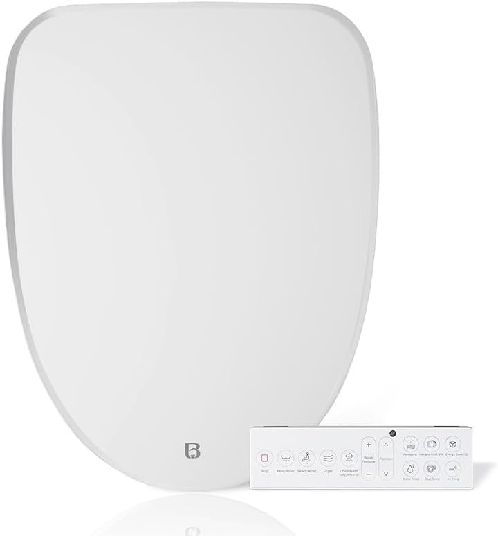 Photo 1 of Bejoan X1 Electronic Bidet Toilet Seat Elongated, Heated Smart Toilet Seat, Water SPA, Rear and Front Wash, Self-Cleaning Nozzle, Instant Warm Water,...-ITEM IS NEW BUT  MAY BE MISSING PARTS
