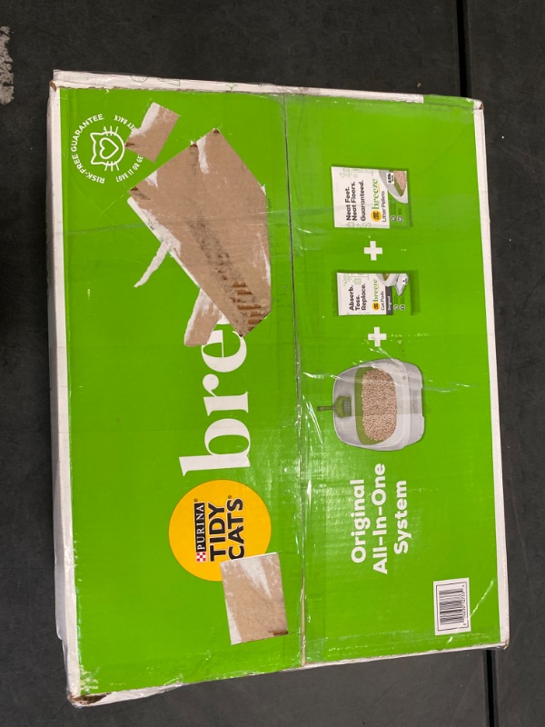 Photo 6 of Purina Tidy Cats Litter Box System, BREEZE System Starter Kit Litter Box, Litter Pellets & Pads- ITEM IS NEW BUT  MAY BE MISSING PARTS

