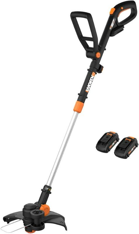 Photo 1 of Worx WG170 GT Revolution 20V 12" String Trimmer Grass Trimmer/Edger/Mini-Mower (Batteries & Charger Included)-ITEM IS NEW BUT  MAY BE MISSING PARTS

