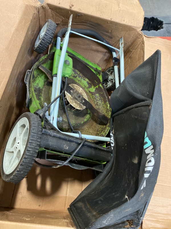 Photo 2 of Miscellaneous Used GreenWorks Lightweight Lawn Mower Trimmer/ Model/ Make Unkown- ITEM IS USED AND DIRTY
