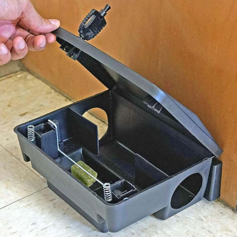 Photo 2 of iTrap Rodent Control iTrap-005-S2 iTrap Rat & Mouse Bait Station Trap, Set of 1-Safe for Children & Pe, Black
-ITEM IS NEW BUT  MAY BE MISSING PARTS
