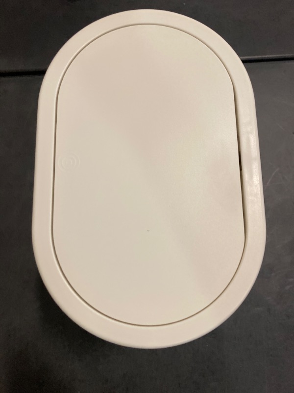 Photo 1 of Miscellaneous  Trash Can-  with Push Down Lid (Milky Color)