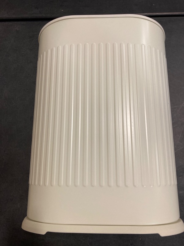 Photo 1 of Miscellaneous  Trash Can-  with Push Down Lid (Milky Color)