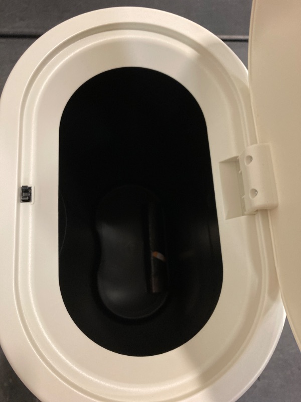 Photo 1 of Miscellaneous  Trash Can-  with Push Down Lid (Milky Color)
