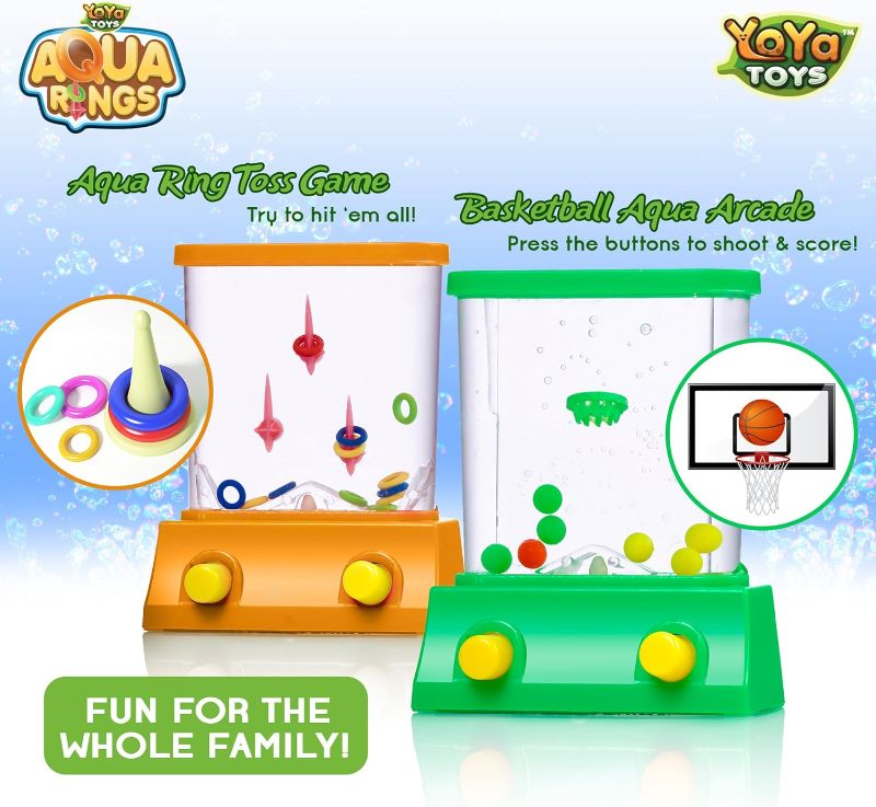 Photo 2 of YoYa Toys Water Ring Toss Handheld Game Only The Orange Ring Toss 
