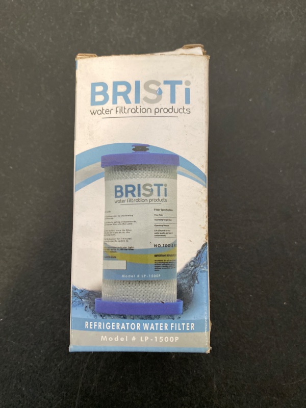 Photo 2 of BRISTI-  Water Filter | Replacement for WF2CB, NGFC 2000, 1004-42-FA, 469911, 469916, FC100, EWF2CBPA, Water Filtration Filter
