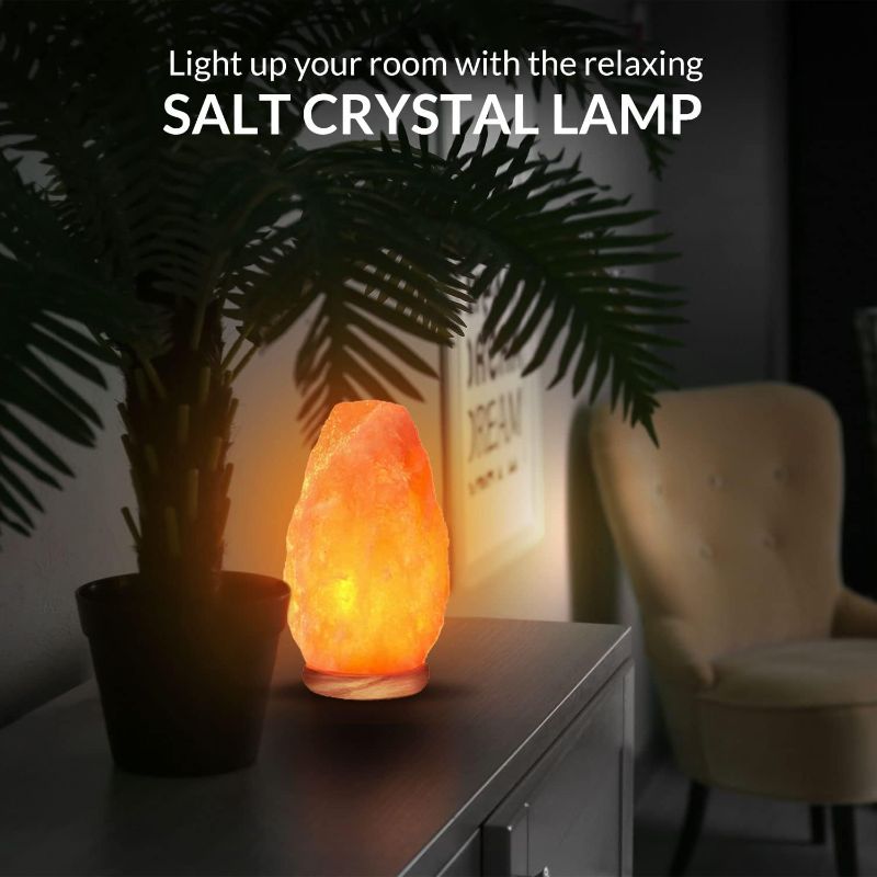 Photo 3 of Himalayan Glow 1002 Crystal, 6-8 Lbs, Salt Lamp
