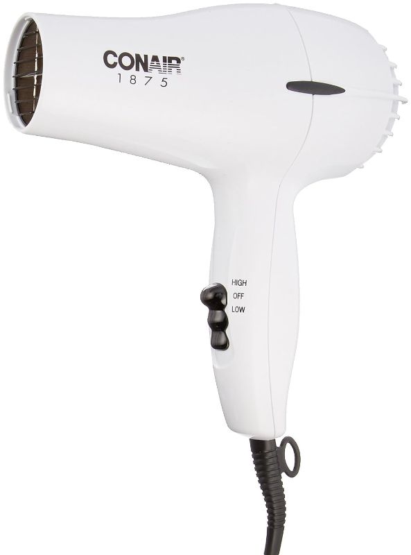 Photo 1 of Conair Hair Dryer, 1875W Mid-Size Blow Dryer
