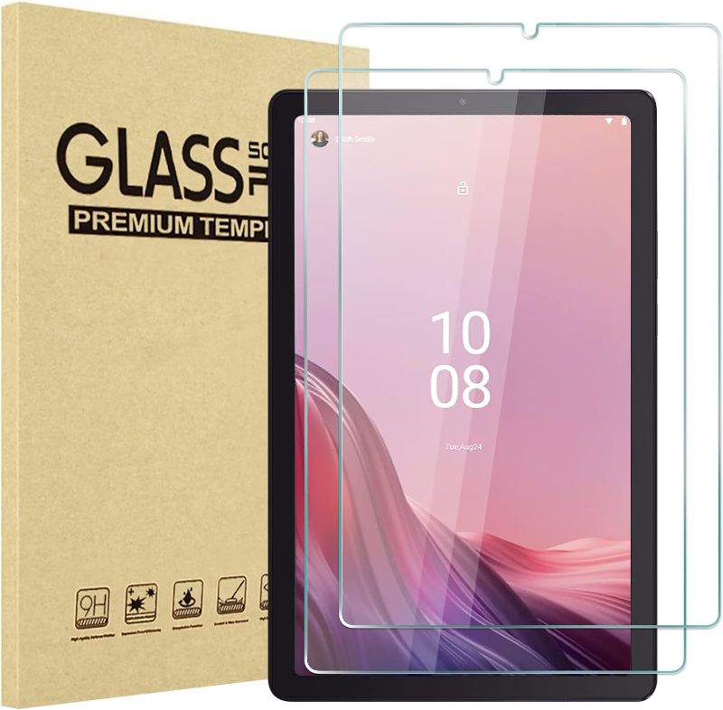 Photo 1 of ProCase 2 Pack Screen Protector for Lenovo Tab M9 9-Inch 2023, Tempered Glass Screen Film Guard for 9”-10" Lenovo Tab M9 TB310FU 2023 Release -Clear
