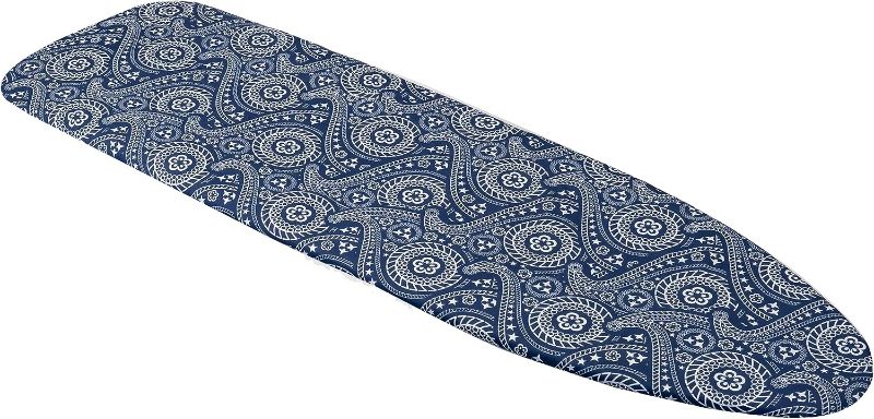 Photo 1 of Laundry Solutions by Westex Paisley Deluxe Triple Laye Ironing Board Cover & Pad, 15" x 54"]

