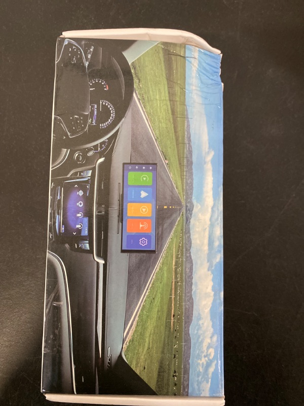 Photo 2 of Wireless Apple Carplay Car Stereo GPS Navigation, 10 Inch Touch Car Play Screen Audio Car Radio Receiver with Android Auto, Bluetooth, Siri/Google Assistant, Multimedia Player-ITEM IS NEW BUT MAY BE MISSING PARTS

