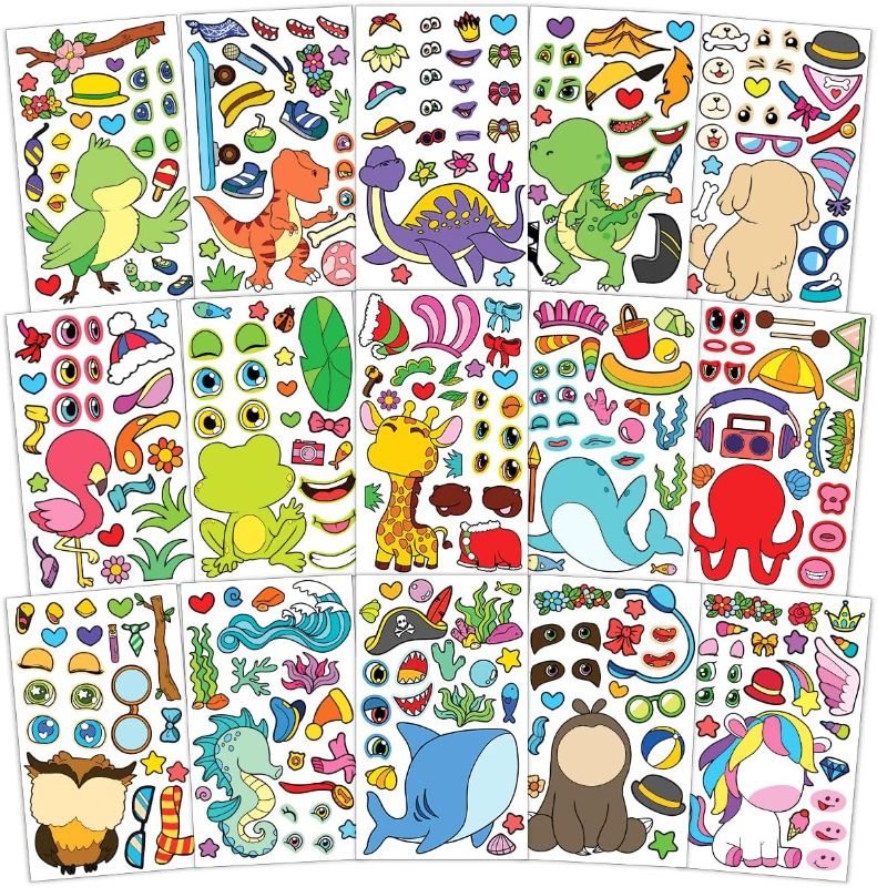 Photo 1 of SWARKOL - Kids Variety Animal, Planes, Cars Etc ... Stickers 1000+ PCS 