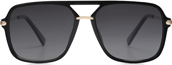 Photo 1 of SOJOS Sunglasses for Women & Men, Retro, Polarized Lens, Trendy Aviator, 90s Shades SJ2229
