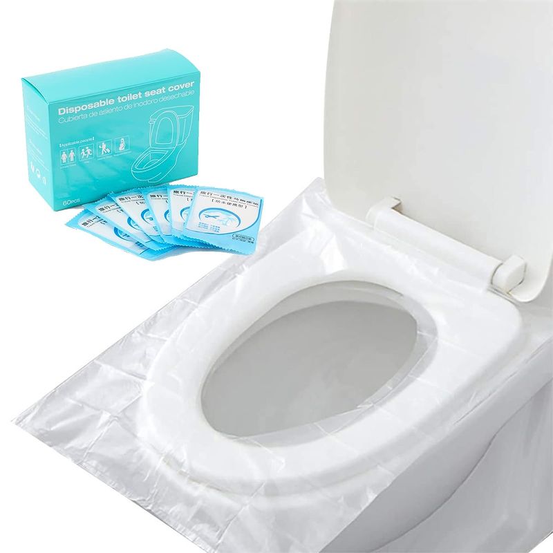 Photo 1 of Toilet Seat Covers Disposable 10 pack for Travel Toilet Seat Cover Friendly Packing for Kids Potty Training and Adult
