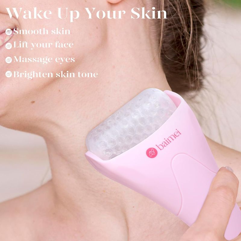 Photo 2 of BAIMEI Cryotherapy Ice Roller and Gua Sha Facial Tools Reduces Puffiness Migraine Pain Relief, Skin Care Tools for Face Massager Self Care Gift for Men Women - Pink
ITEM IS NEW BUT MAY BE MISSING PARTS
