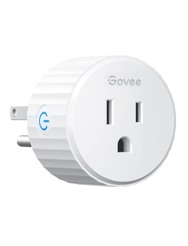 Photo 1 of Govee Smart Plug, WiFi Outlet Compatible with Alexa and Google Assistant, Mini Smart Home Plugs with Timer Fuction & Group Controller, No Hub Required, ETL & FCC Certified, 2.4G WiFi Only (1 Pack)
