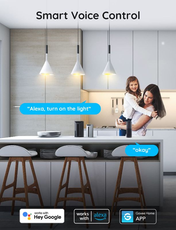 Photo 1 of Govee Smart Plug, WiFi Outlet Compatible with Alexa and Google Assistant, Mini Smart Home Plugs with Timer Fuction & Group Controller, No Hub Required, ETL & FCC Certified, 2.4G WiFi Only (1 Pack)
