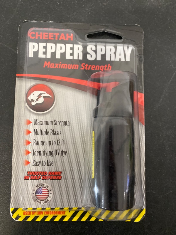 Photo 1 of Cheetah Maximum Strength Pepper Spray 
