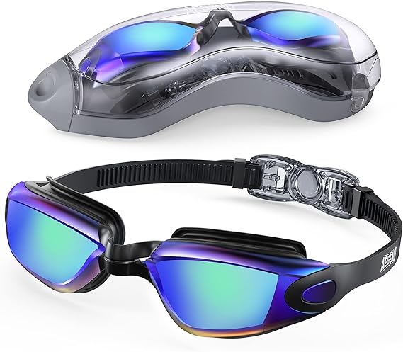 Photo 1 of AEGEND-  Swim Goggles, Swimming Goggles No Leaking Full Protection Adult Men Women Youth-ITEM IS USED 
