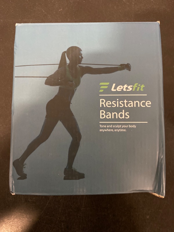 Photo 5 of Fit Simplify Resistance Loop Exercise Bands with Instruction Guide and Carry Bag, Set of 5
