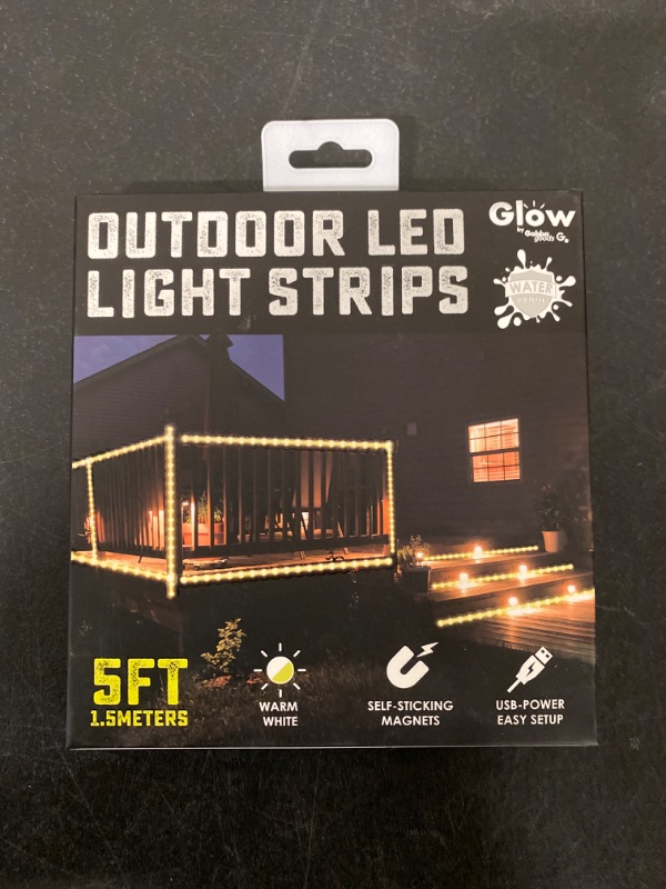 Photo 1 of GLOW by GABBA GOODS -  5FT Outdoor LED Light Strips