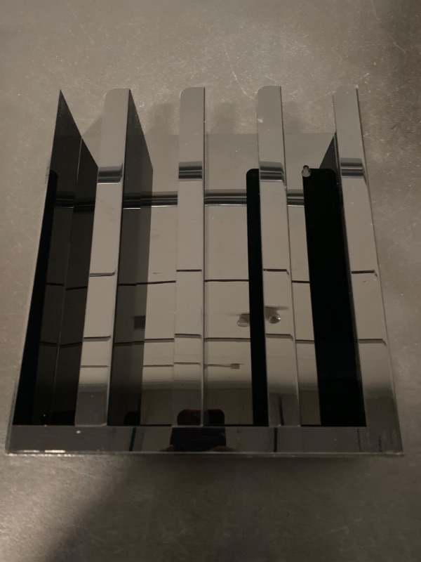Photo 1 of Miscellaneous Black Plastic Standing Wall Shelf 