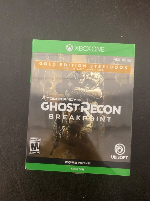 Photo 2 of Tom Clancy's Ghost Recon: Breakpoint Gold Edition Steel Book - Xbox One