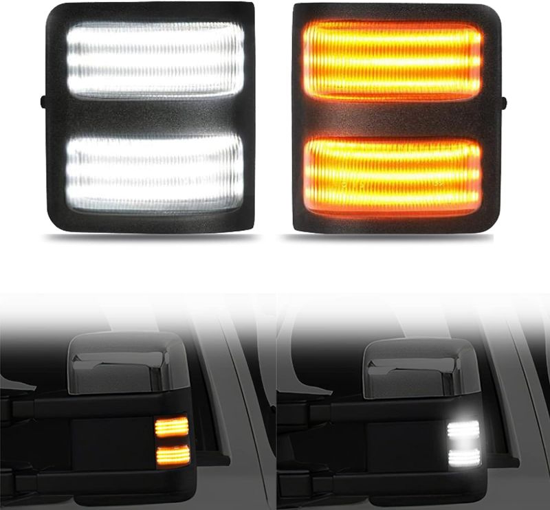 Photo 1 of TIKSCIENCE 2pcs dynamic Lights,Sequential Tow Mirror LED Lights