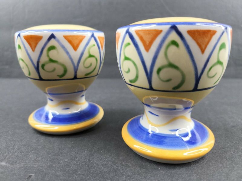 Photo 1 of Pfaltzgraff Villa Della Luna Salt Pepper Shakers Set Italy Stoneware Design NEW