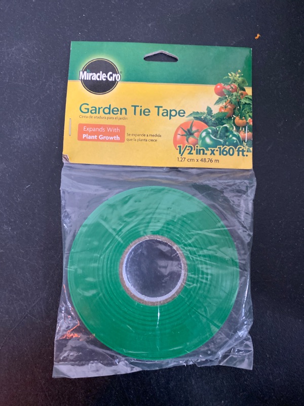 Photo 2 of Miracle Gro SMG12120W 1/2" x 160' ft Plant Stretch Tie Tape - 

