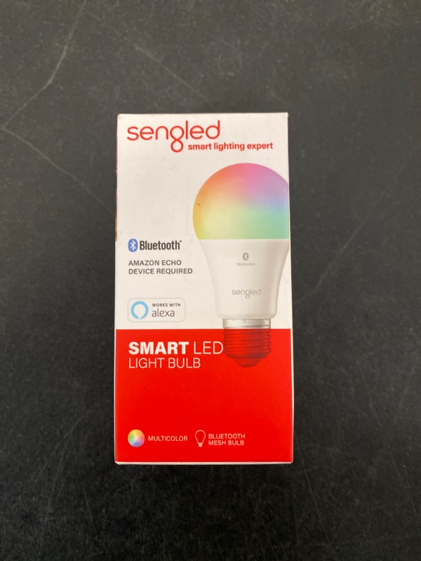 Photo 4 of Sengled LED Smart Light Bulb (A19), Matter-Enabled, Multicolor, Works with Alexa, 60W Equivalent, 800LM, Instant Pairing, 2.4 GHz, Wi-Fi, 1-Pack
