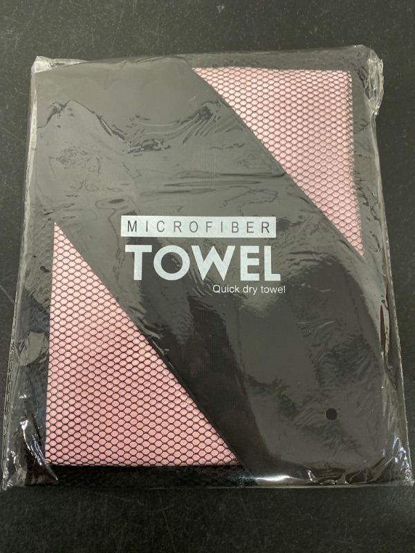 Photo 2 of Microfiber Towel Perfect Travel & Sports &Camping Towel.Fast Drying - Super Absorbent - Ultra Compact.Suitable for Backpacking,Gym,Beach,Swimming,Yoga
