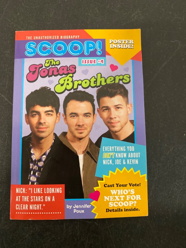 Photo 1 of The Jonas Brothers: Issue #4 (Scoop! The Unauthorized Biography)

