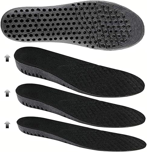 Photo 1 of Bacophy Height Increase Shock Absorption Sports Insoles for Men and Women, Cushion Shoes Insoles Heel Insert Comfort Breathable Soft Shoe Lifts Make You Taller
