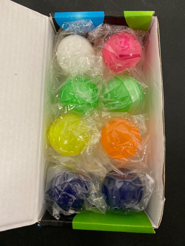 Photo 4 of BEYOND INNOVENTIONS - Sticky Sensory Stress Ball 8 Pack, Squeeze Ball Stretchy Fidget Ball for Anxiety Stress Relief, ADHD Autism Sensory Fidget Toys for Hand Therapy
