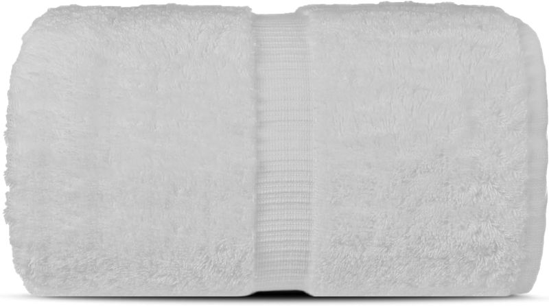 Photo 1 of  100% Cotton Briarwood Home - Premium Quality for Bathroom  (1-Piece Bath Sheet, White)
