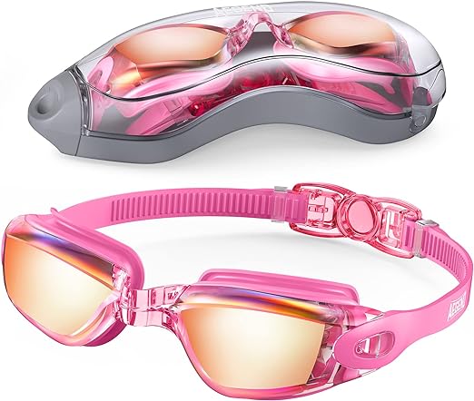 Photo 1 of Aegend Swim Goggles, Swimming Goggles No Leaking Full Protection Adult Men Women Youth
