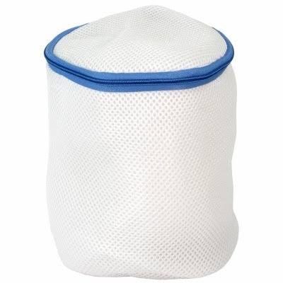 Photo 1 of 1 PC PACK Clorox Mesh Laundry Bag for Bras/Delicates – Reusable with Protection, Extends Clothing Life, Zipper Closure, White
