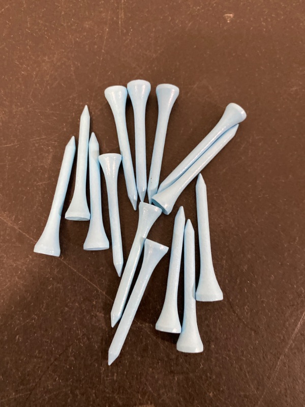 Photo 2 of 15 PC Baby Blue Golf Tee Set